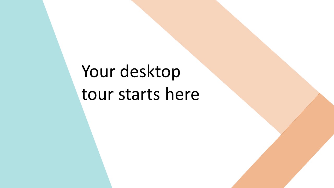 Student Computer Desktop Tour